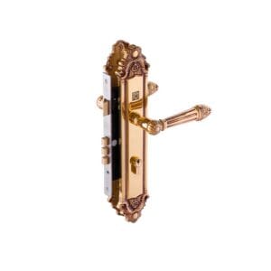 Khóa cửa gỗ đại đồng thau HC8526D dài 350