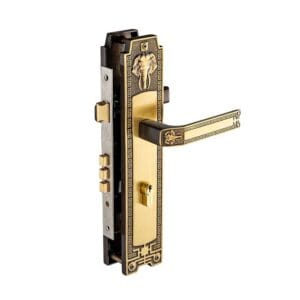 Khóa cửa gỗ đại đồng thau HCR8528D dài 330