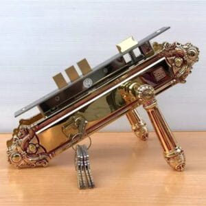 Bộ khóa tay nắm đồng thau HC 8526 dài 303