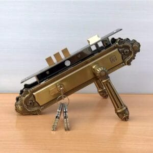 Bộ khóa tay nắm đồng thau HCR 8526 dài 303