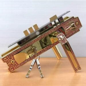 Bộ khóa tay nắm đồng thau HC 8528 dài 286