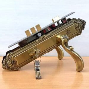 Khóa cửa gỗ đại đồng thau HCR8529 dài 303