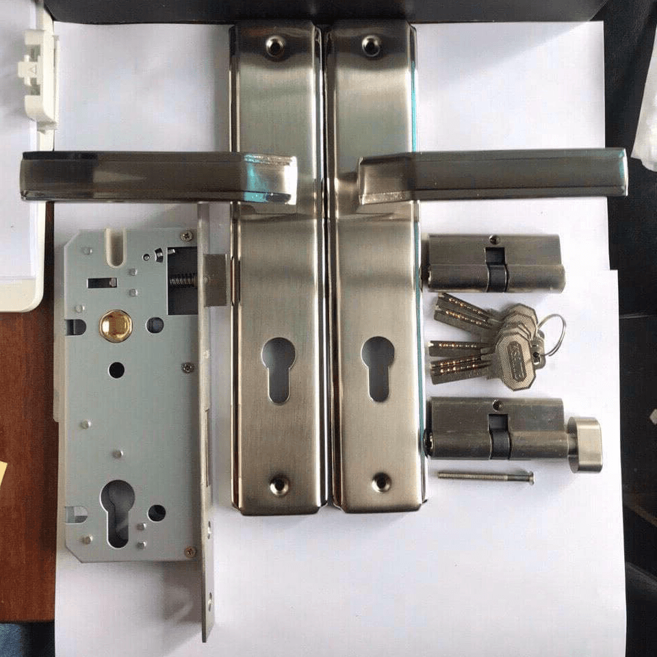 Bộ khóa tay nắm hợp kim Ksaite TB66 - Ảnh 2