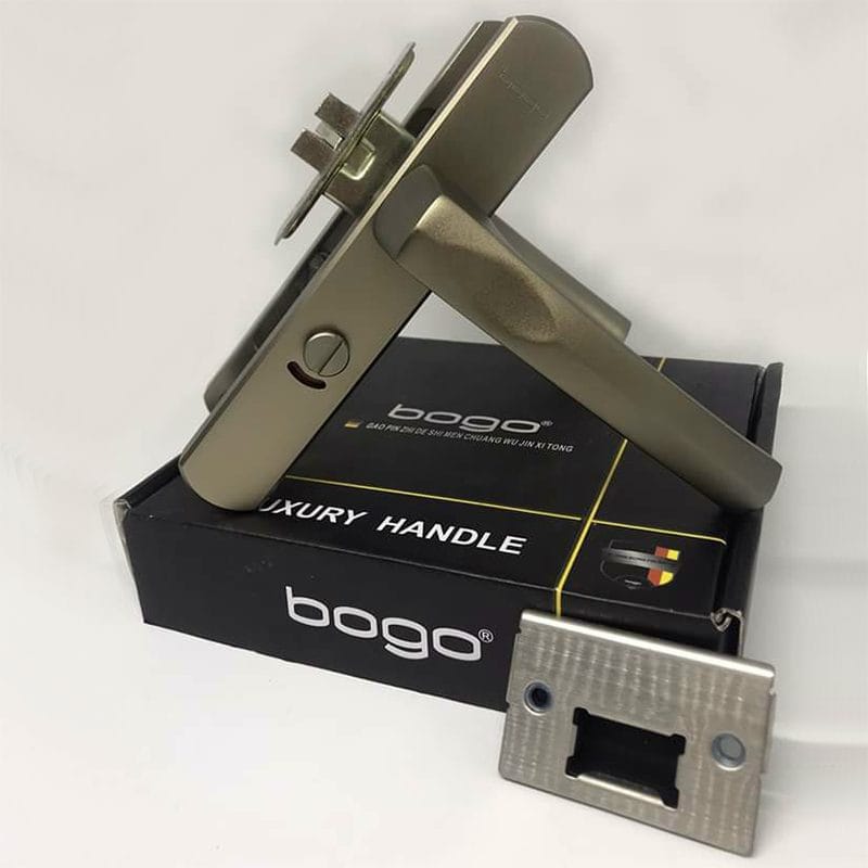 Khóa cửa đi vệ sinh BL1017 Bogo chống kẹt khoá - Ảnh 2