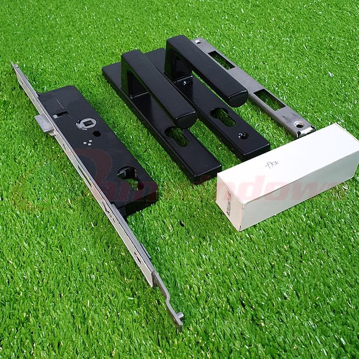 Bộ khóa đa điểm Kinlong tay MZS20 màu đen, trắng, xám - Ảnh 5