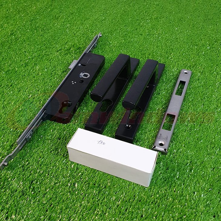 Bộ khóa đa điểm Kinlong tay MZS20 màu đen, trắng, xám - Ảnh 6