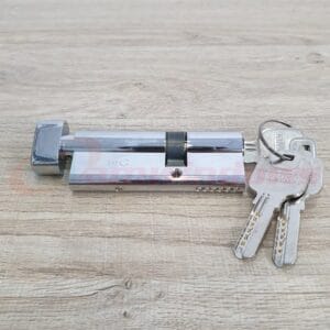 Lõi khóa 1 đầu chìa lệch tâm dài 80mm cho cửa nhôm Xingfa hệ 55