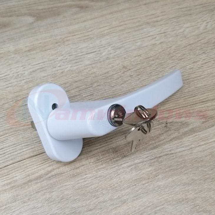 Tay nắm cửa sổ GQ ASSA ABLOY có chìa khóa nhựa lõi thép - Ảnh 2