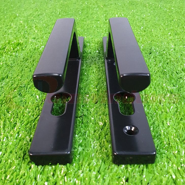 Tay nắm khóa MZS20 Kinlong màu trắng, đen, xám - Ảnh 6