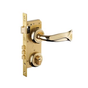 Bộ khóa phân thể tay nắm đồng HC 85 QUEEN PVD Gold