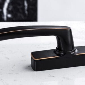 Tay nắm cửa sổ đa điểm EX66 Huy Hoàng đồng đen