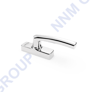 Tay nắm cửa sổ đa điểm EX68 Huy Hoàng trắng bóng