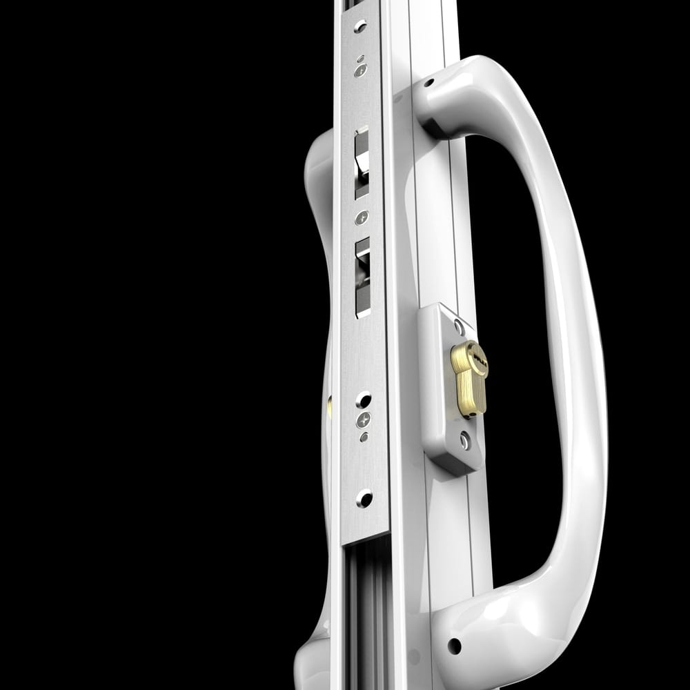 Khóa chữ D lớn AP02 Huy Hoàng màu trắng - Ảnh 2