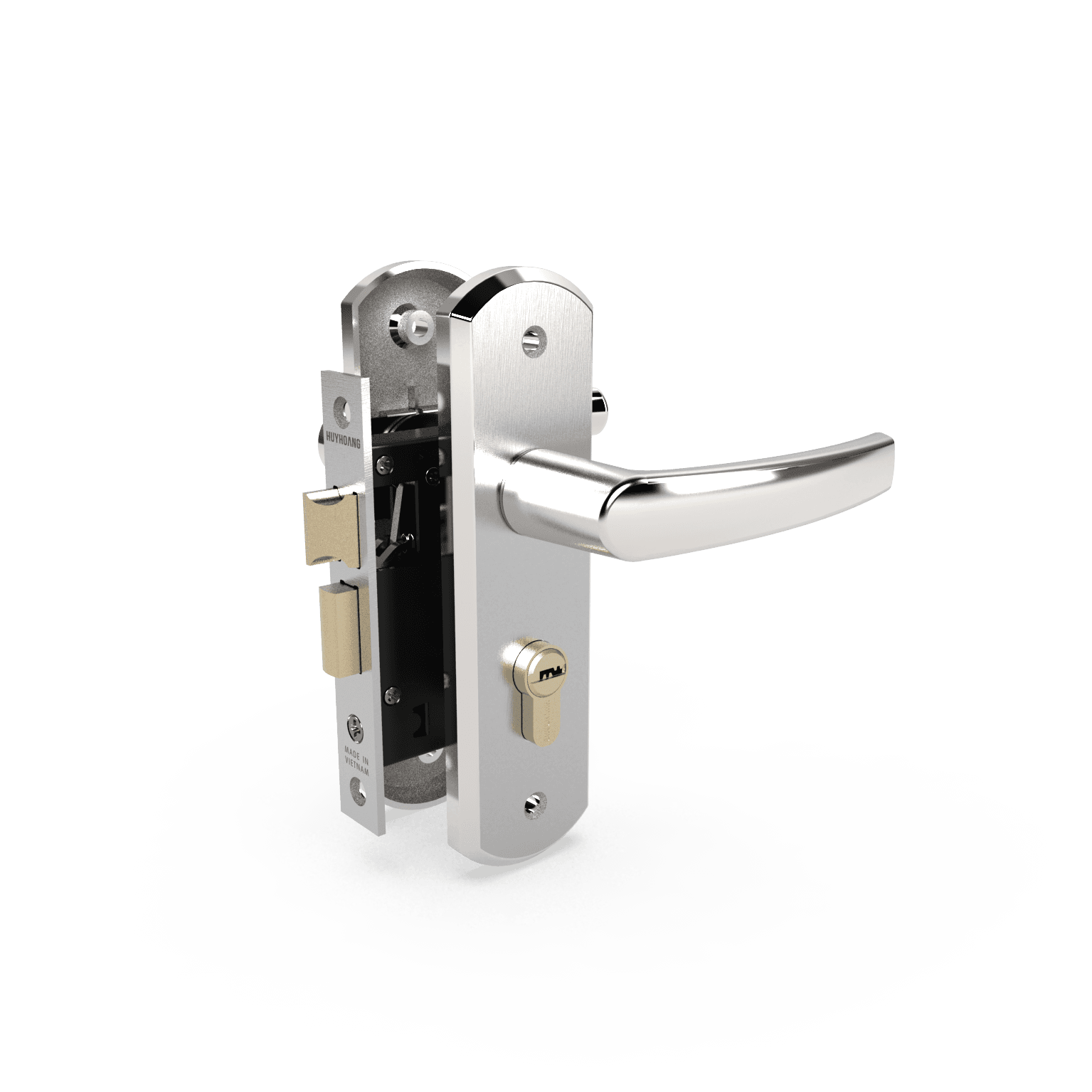 Bộ khóa tay nắm hợp kim EX 5082 dài 170