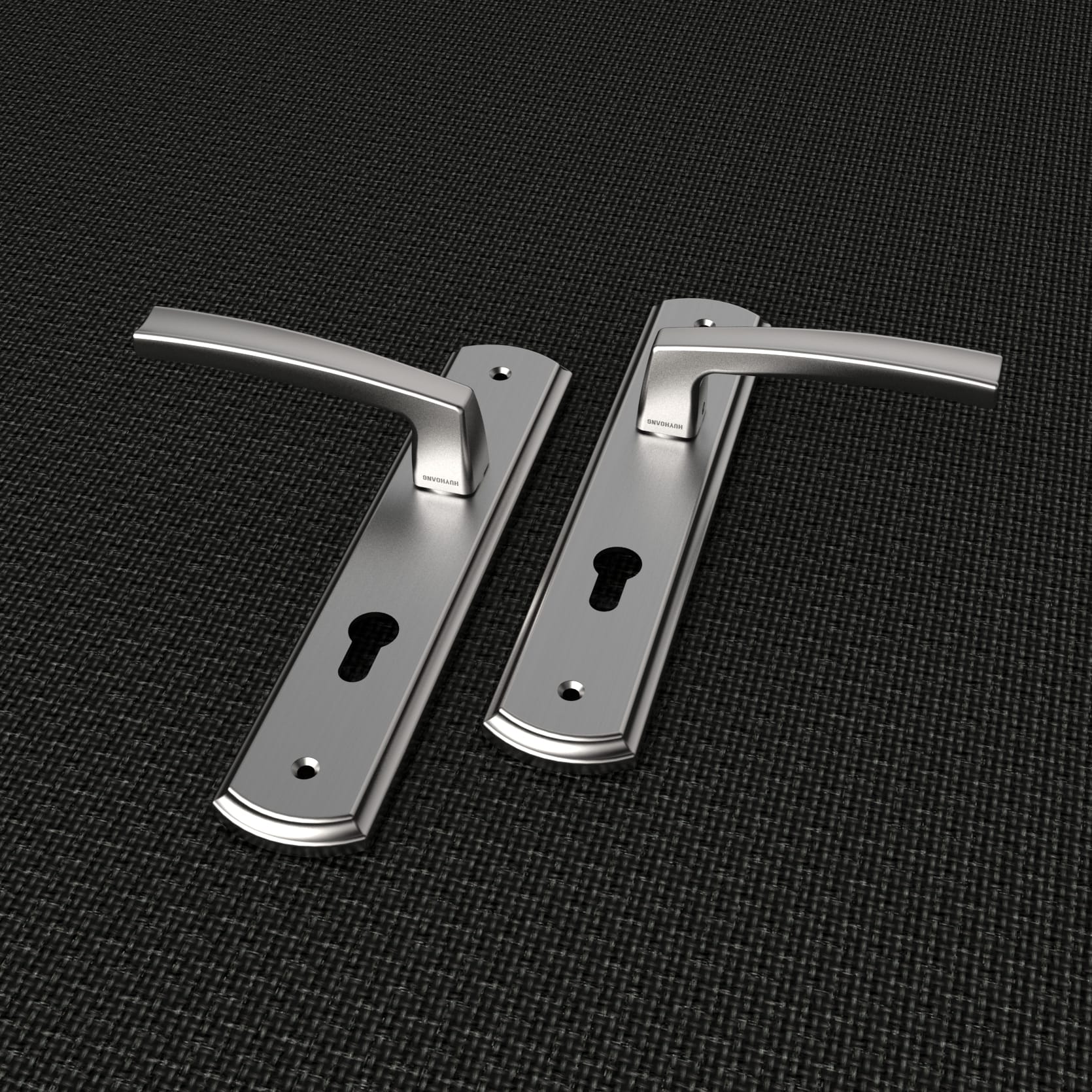 Bộ khóa tay nắm hợp kim EX 8568 dài 260 - Ảnh 3