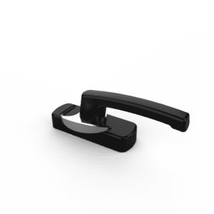 Khóa sò bán nguyệt AP01 hệ Xingfa Huy Hoàng màu đen