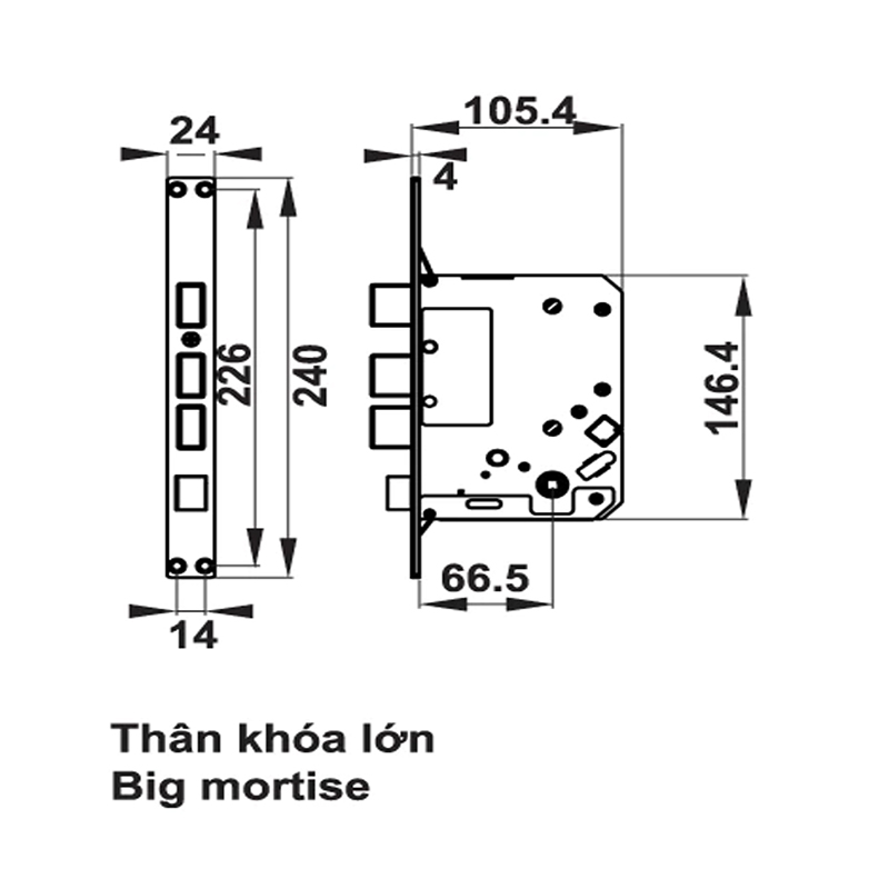 Thông số kĩ thuật khóa cửa Hafele DL790 912.05.647