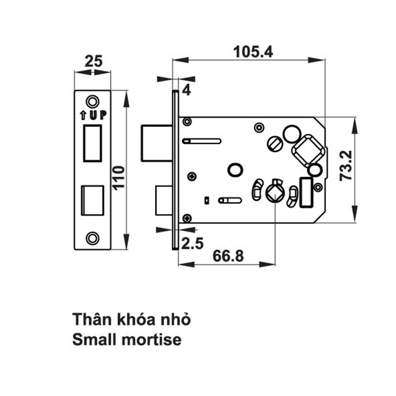Thông số kĩ thuật khóa cửa Hafele EL720-TC 912.05.714