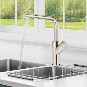 Vòi nước nóng lạnh Konox Artan Nickel