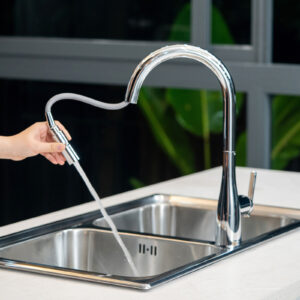 Vòi nước nóng lạnh Konox Curva Chrome