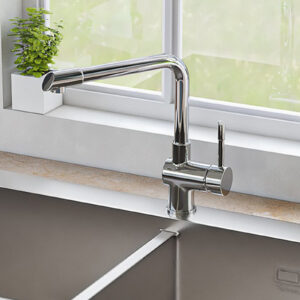 Vòi nước nóng lạnh Konox Felix Chrome