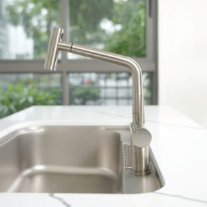 Vòi nước nóng lạnh Konox Volta Nickel