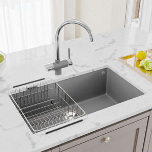 Bồn rửa chén Konox Naros 760S Grey