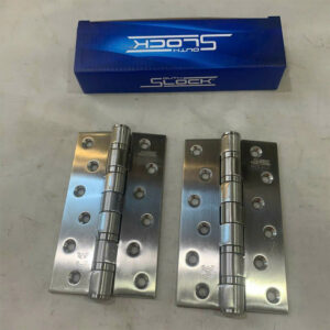 Bản lề lá SL09-125 Inox 316 125x80x4mm bóng mờ