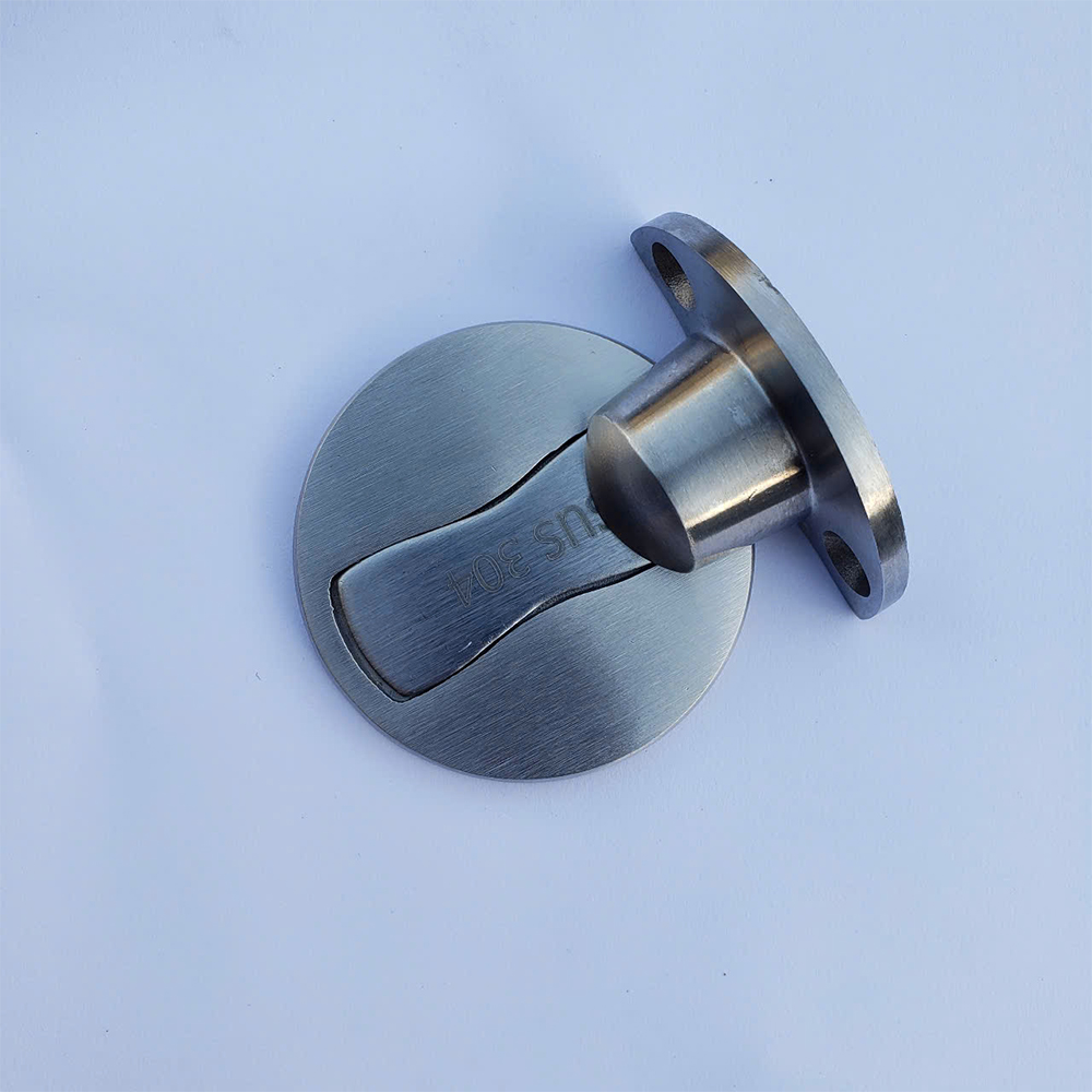 Chặn cửa nam châm gắn sàn HC024 inox 304