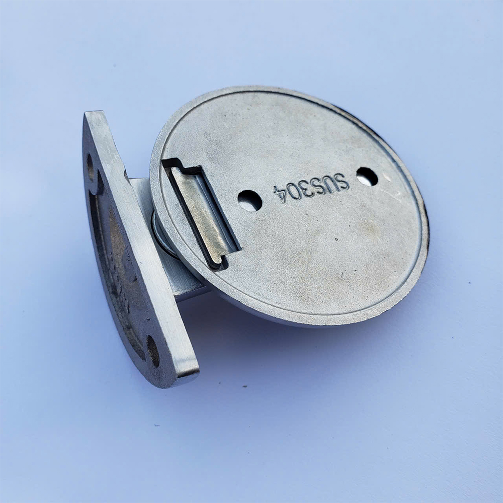 Chặn cửa nam châm gắn sàn HC024 inox 304