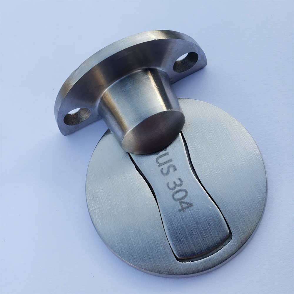 Chặn cửa nam châm gắn sàn HC024 inox 304