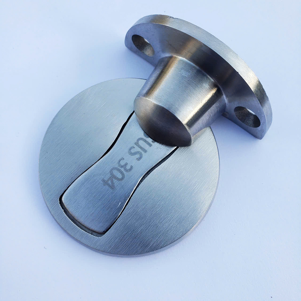 Chặn cửa nam châm gắn sàn HC024 inox 304