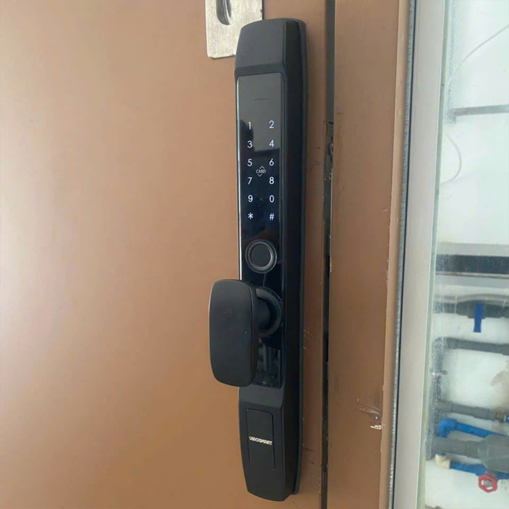 Khóa vân tay cửa lùa KVT016-S30G màu đen