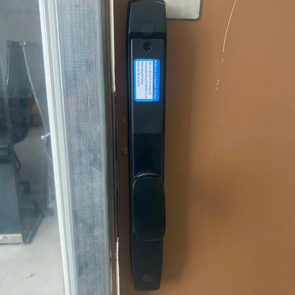 Khóa vân tay cửa lùa KVT016-S30G màu đen