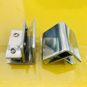 Bas F kẹp kính BK002 inox 304