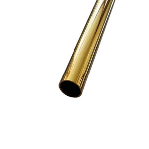 Ống Inox 304 Ø32 R012-2000 màu vàng dài 2m