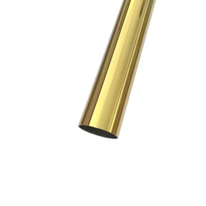 Ống Inox 304 Ø60 R015-3000 màu vàng dài 3m