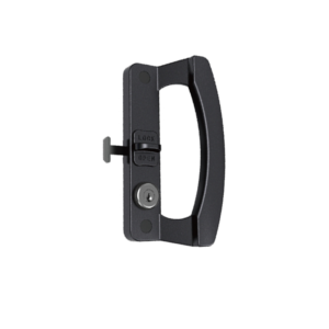 Tay khóa chữ D nhỏ có chìa Draho TLXTS màu xám, bạc, đen