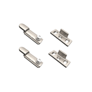 Bộ vấu hãm + đầu biên Draho 4 món cho cửa 1 cánh