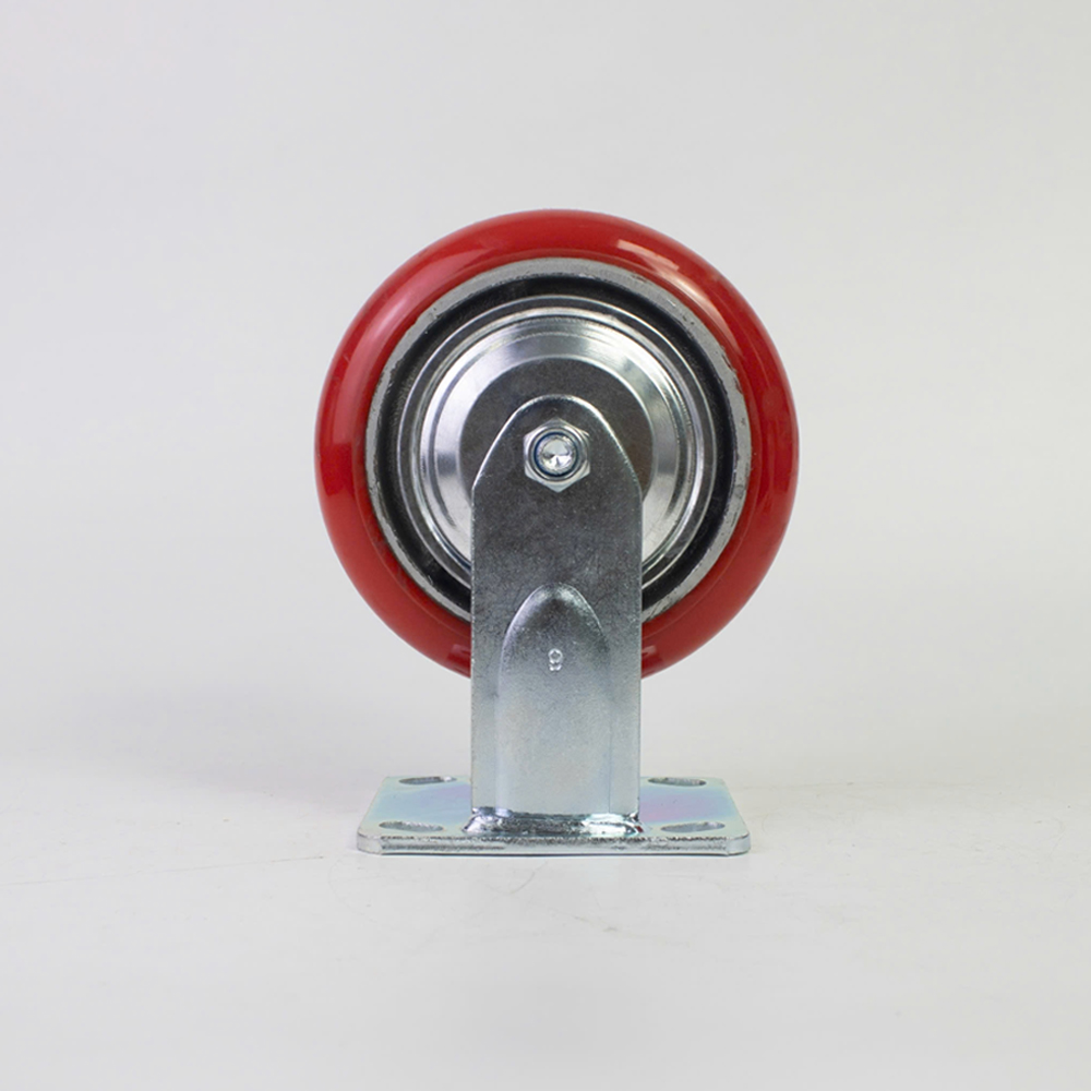 Bánh xe đẩy nhựa PU BXD049 4in, 5in, 6in, 8in cố định