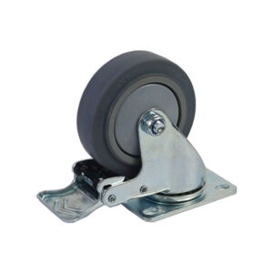 Bánh xe đẩy nhựa TPR BXD057 xoay khóa