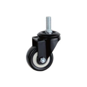 Bánh xe cọc vít nhựa PVC BXD118 xoay