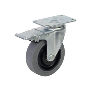 Bánh xe đẩy TPR tĩnh điện BXD096 xoay có khóa