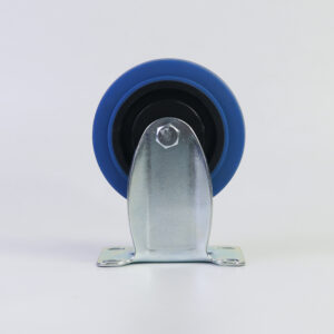 Bánh xe đẩy TPR xanh lam BXD076 cố định