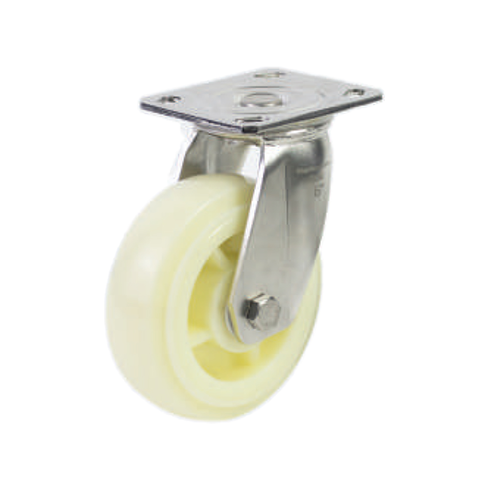 Bánh xe đẩy nhựa PP BXD112-150 xoay càng inox 304