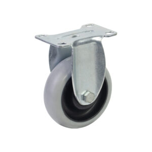 Bánh xe đẩy nhựa PP xám BXD097 cố định