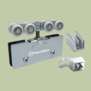 Bánh xe lùa kính 8 bánh BXL006-286B tải 120kg