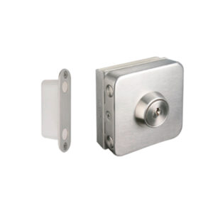 Chốt khóa cửa kính tường OK PUS-051 1 mặt vặn chìa