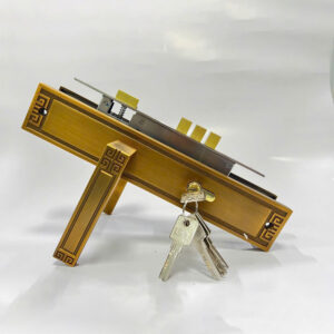 Khóa cửa chính KC032-8545 vàng cafe