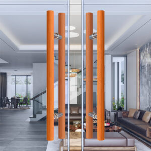 Tay nắm cửa TN104 gỗ gõ đỏ ø38